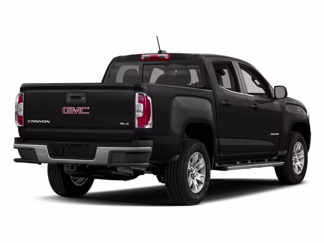 2018 Onyx Black GMC Canyon SLE1 4X4 Truck