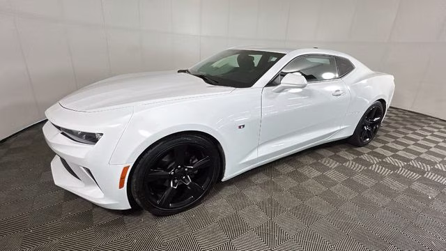 2017 Summit White Chevrolet Camaro 1LT RWD Coupe