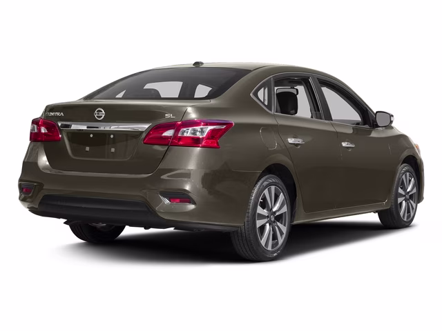2016 Titanium Metallic Nissan Sentra SL FWD Sedan