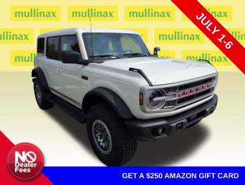 2026 Wimbledon White Ford Bronco Outer Banks 4X4 SUV