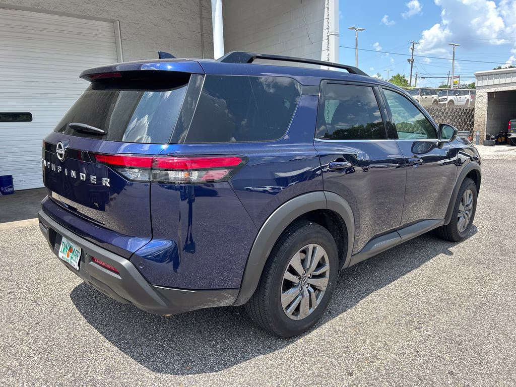 2025 Deep Ocean Blue Nissan Pathfinder SV FWD SUV