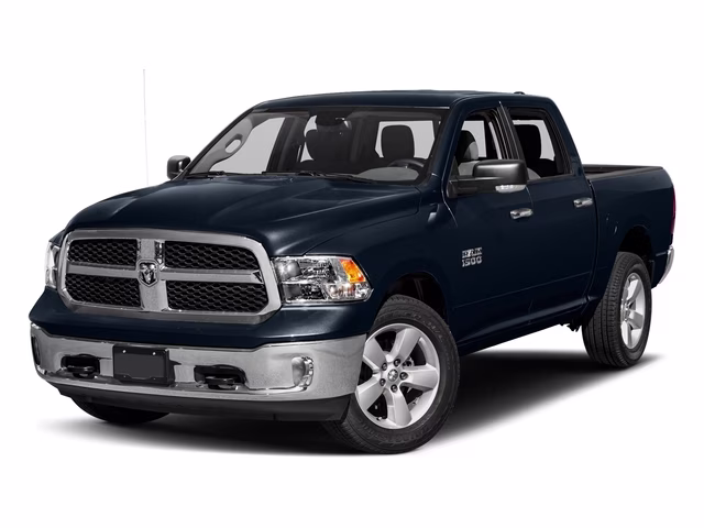 2017 True Blue Pearlcoat Ram 1500 Big Horn 4X4 Truck