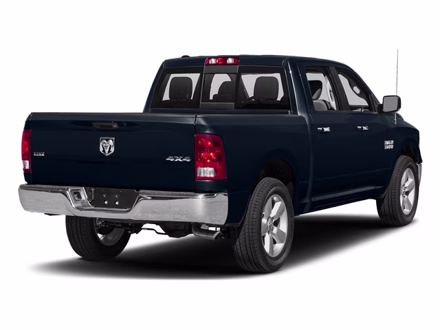2017 True Blue Pearlcoat Ram 1500 Big Horn 4X4 Truck