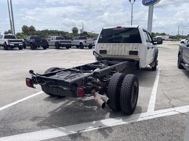 2019 Oxford White Ford Super Duty F-450 DRW XL 4X4 Chassis