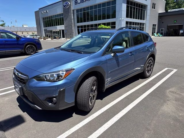 2023 Horizon Blue Pearl Subaru Crosstrek Premium AWD SUV