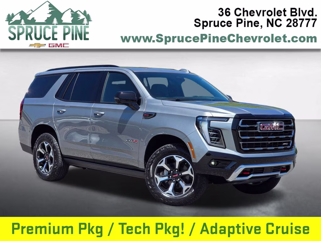 2026 Sterling Metallic GMC Yukon AT4 4X4 SUV