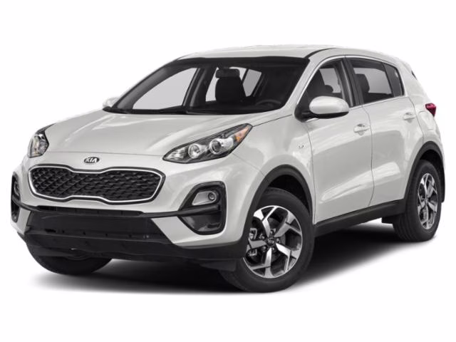 2020 Clear White Kia Sportage LX AWD SUV