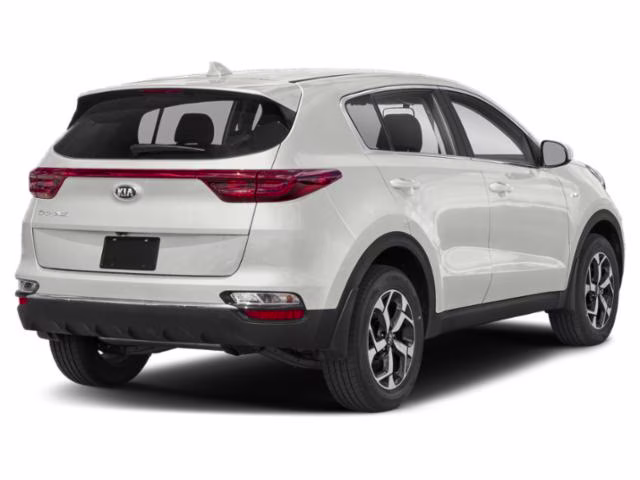 2020 Clear White Kia Sportage LX AWD SUV