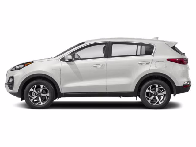 2020 Clear White Kia Sportage LX AWD SUV