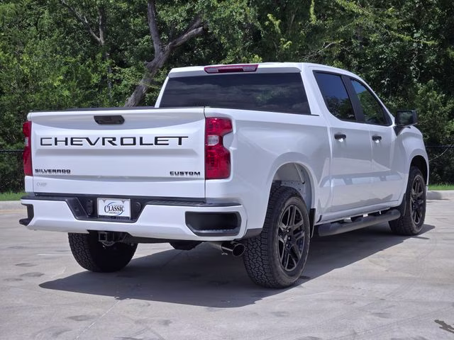 2026 Summit White Chevrolet Silverado 1500 Custom RWD Truck
