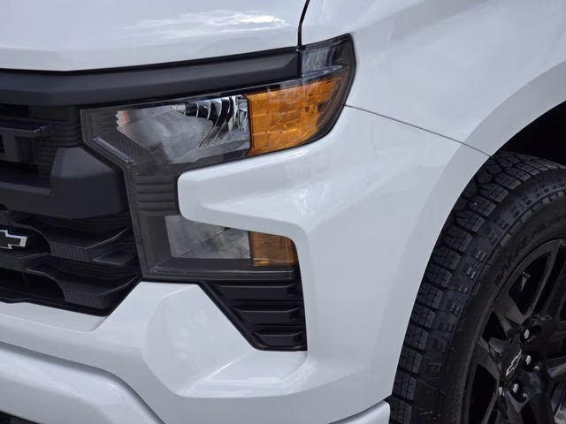 2026 Summit White Chevrolet Silverado 1500 Custom RWD Truck
