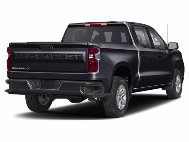2026 Black Chevrolet Silverado 1500 Custom RWD Truck