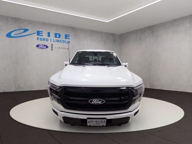 2026 Star White Metallic TC Ford F-150 Lariat Black Appearance 4X4 Truck