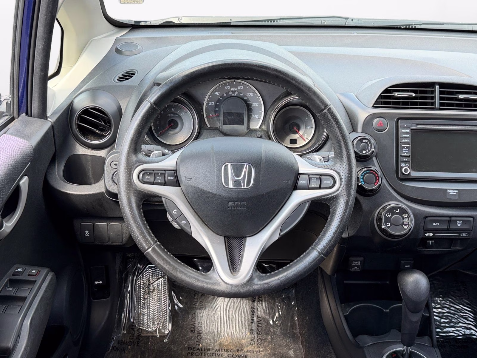 2012 Blue Honda Fit Sport FWD Hatchback