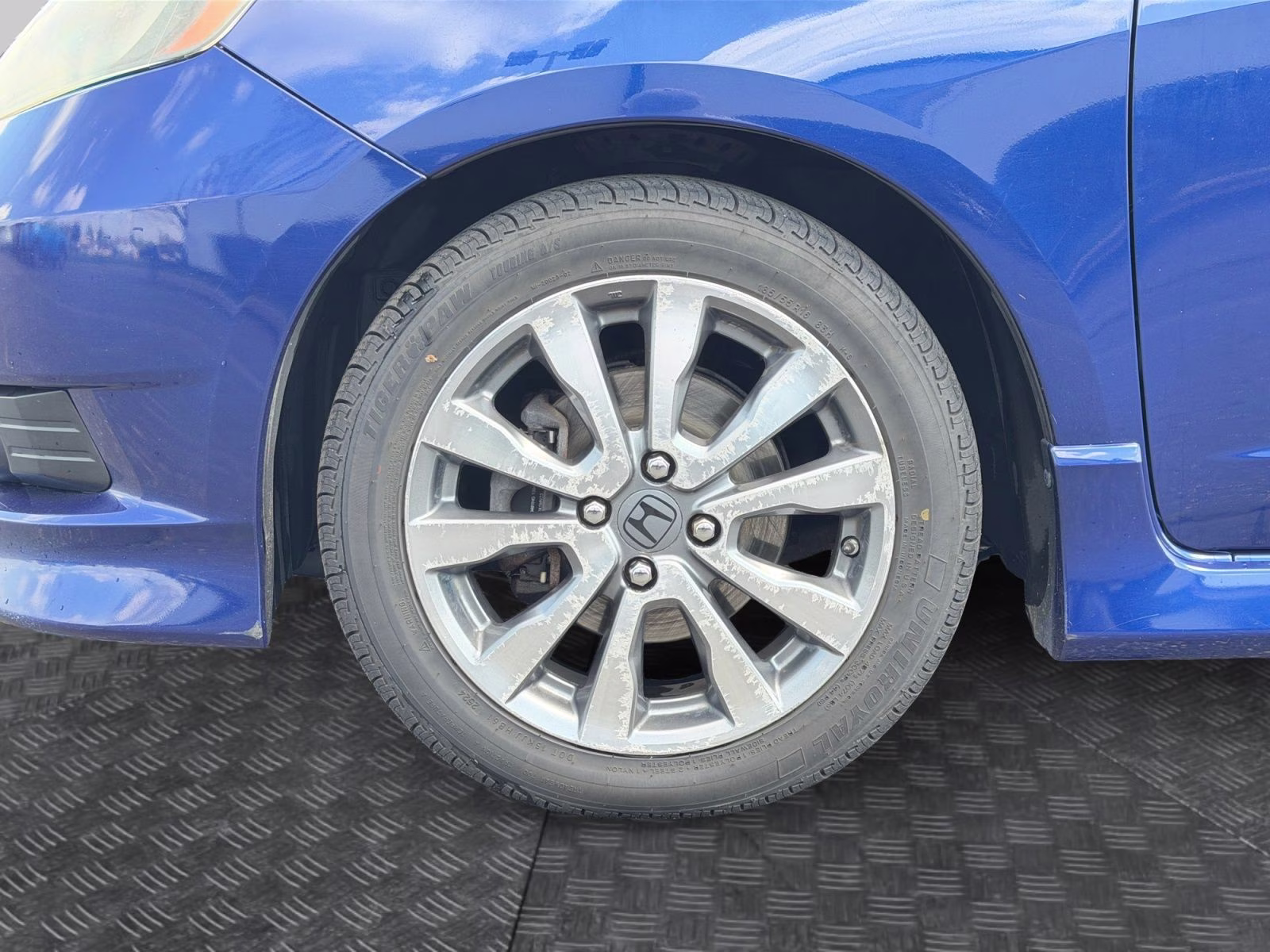 2012 Blue Honda Fit Sport FWD Hatchback