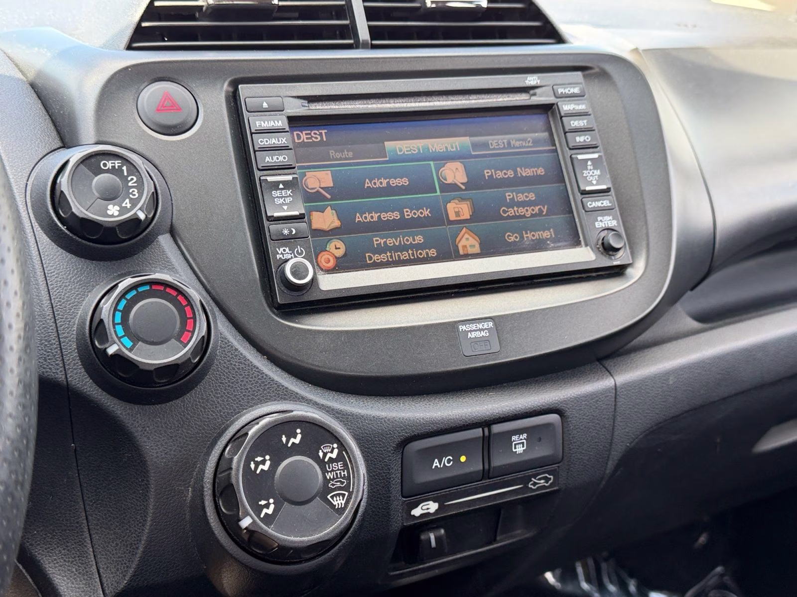 2012 Blue Honda Fit Sport FWD Hatchback