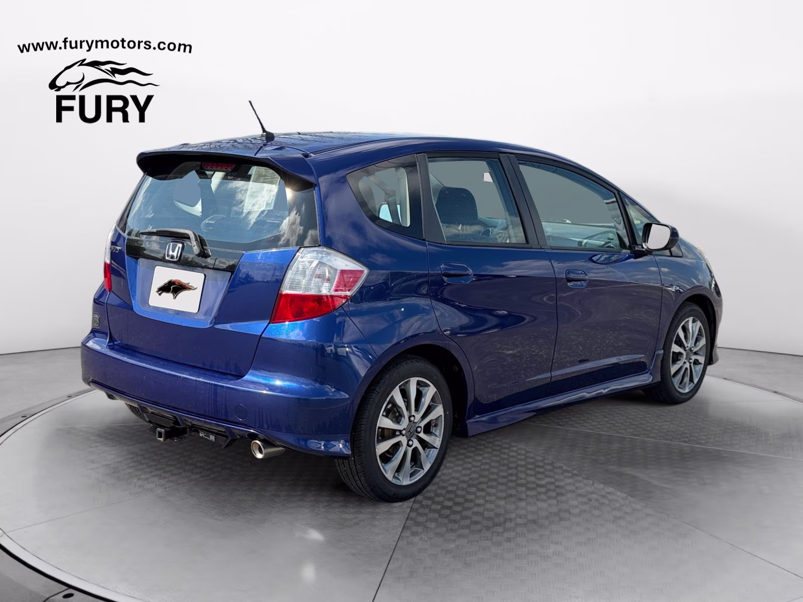 2012 Blue Honda Fit Sport FWD Hatchback