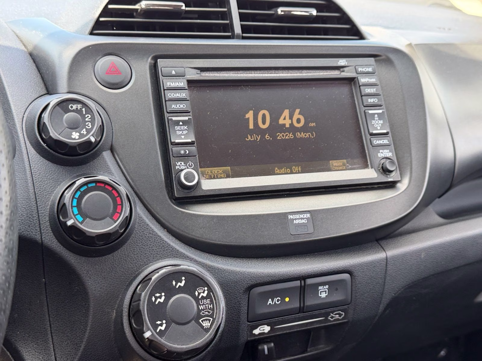 2012 Blue Honda Fit Sport FWD Hatchback