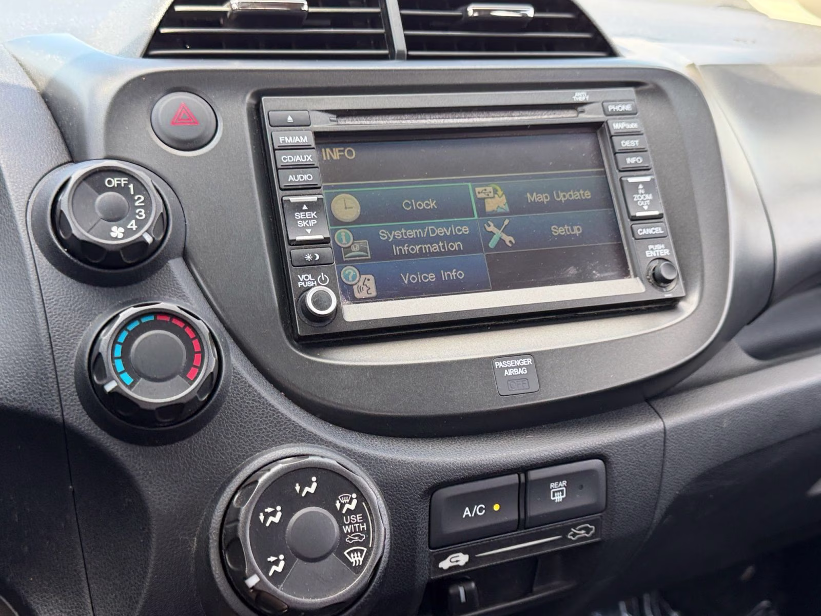 2012 Blue Honda Fit Sport FWD Hatchback