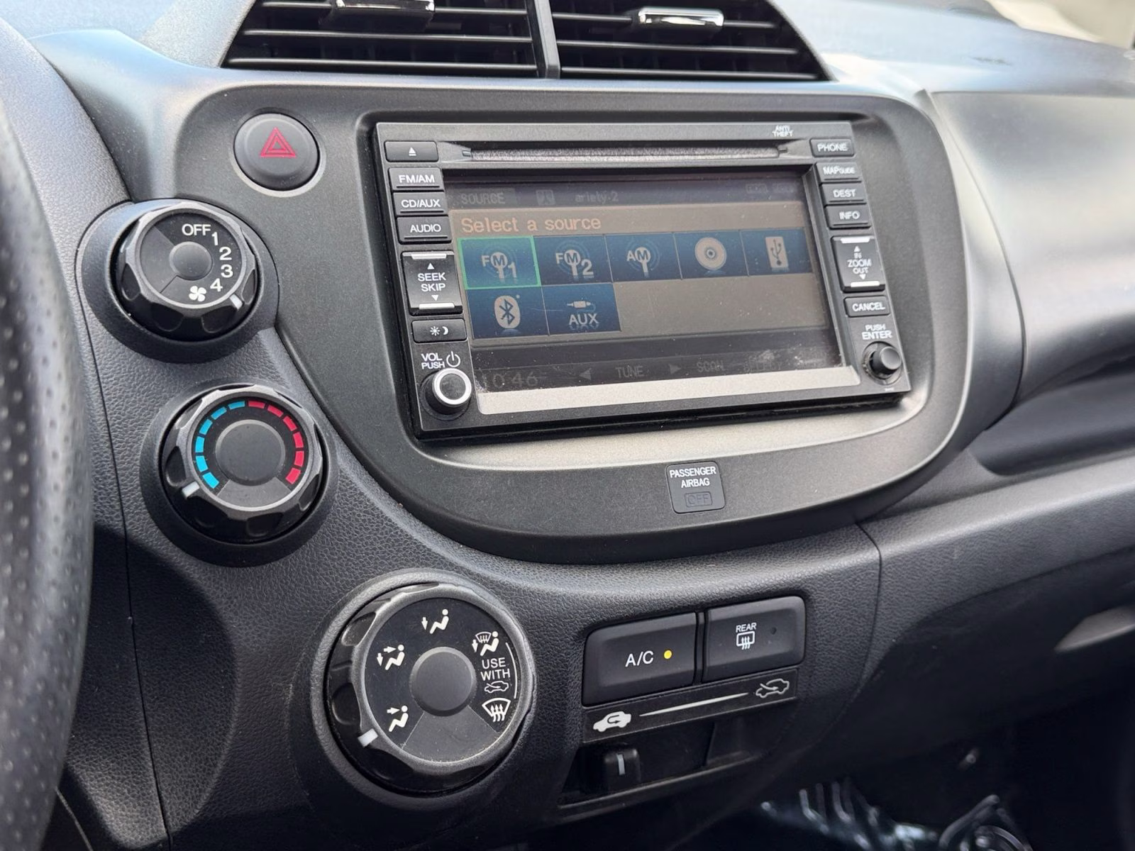 2012 Blue Honda Fit Sport FWD Hatchback