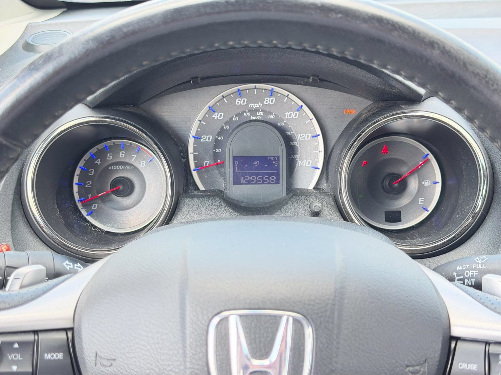 2012 Blue Honda Fit Sport FWD Hatchback