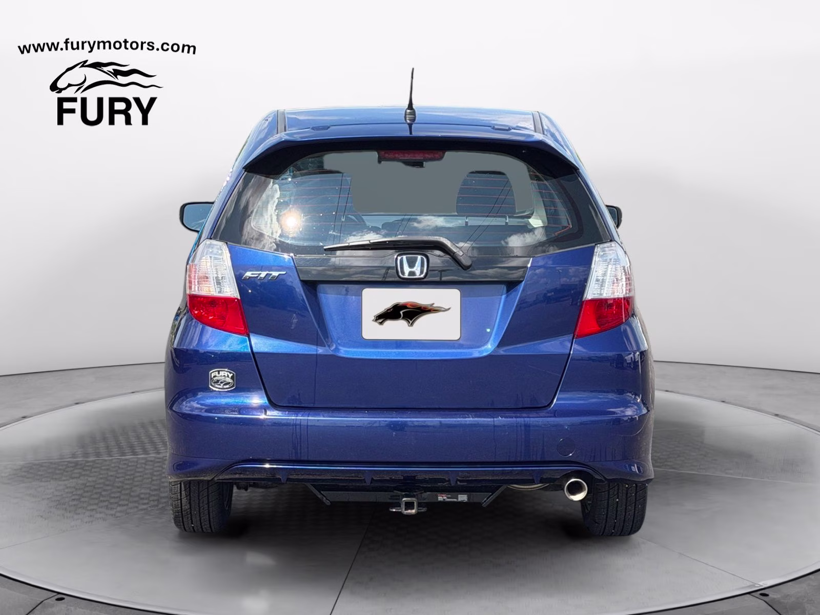 2012 Blue Honda Fit Sport FWD Hatchback