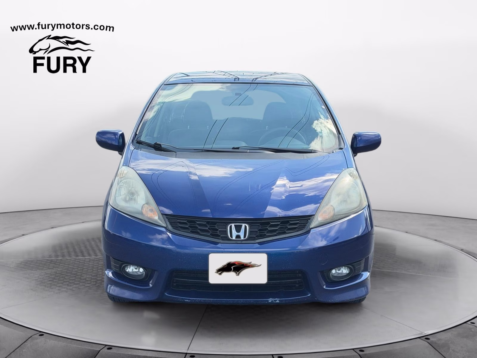 2012 Blue Honda Fit Sport FWD Hatchback