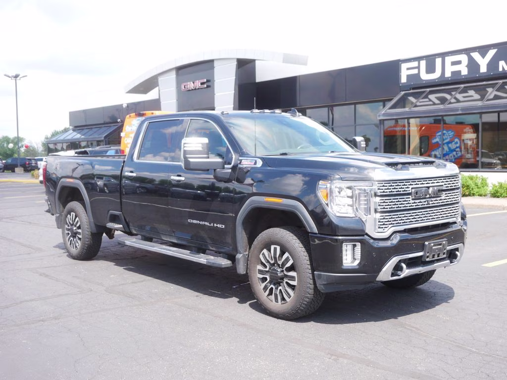 2021 Onyx Black GMC Sierra 3500HD Denali w/ Ultimate Pckg & 5SA Preferred Equipment 4X4 Truck