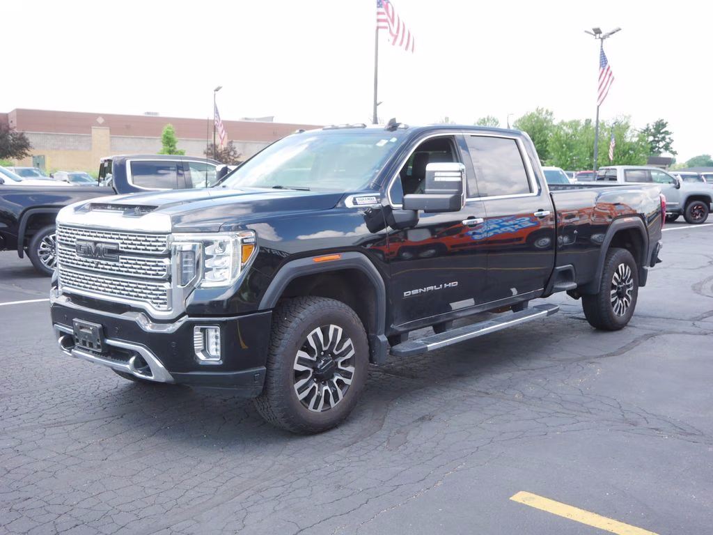 2021 Onyx Black GMC Sierra 3500HD Denali w/ Ultimate Pckg & 5SA Preferred Equipment 4X4 Truck