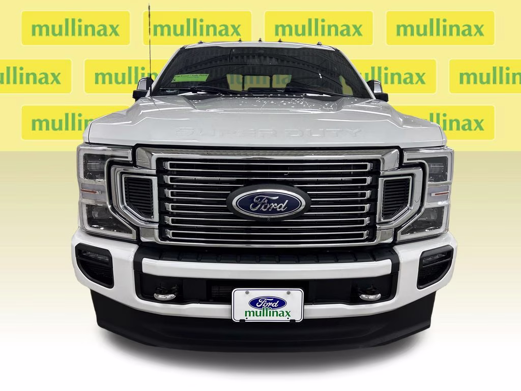 2022 White Metallic Ford Super Duty F-350 DRW Platinum 4X4 Truck