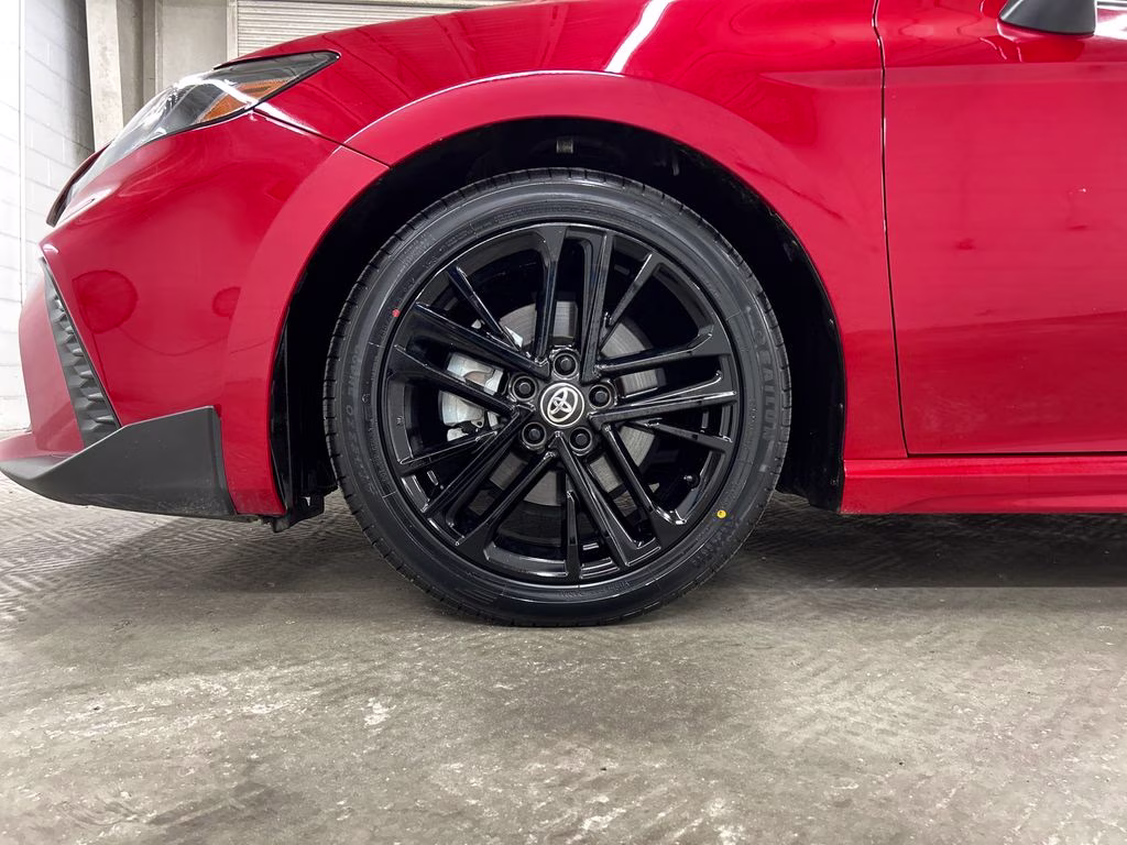 2025 Supersonic Red Toyota Camry SE FWD Sedan