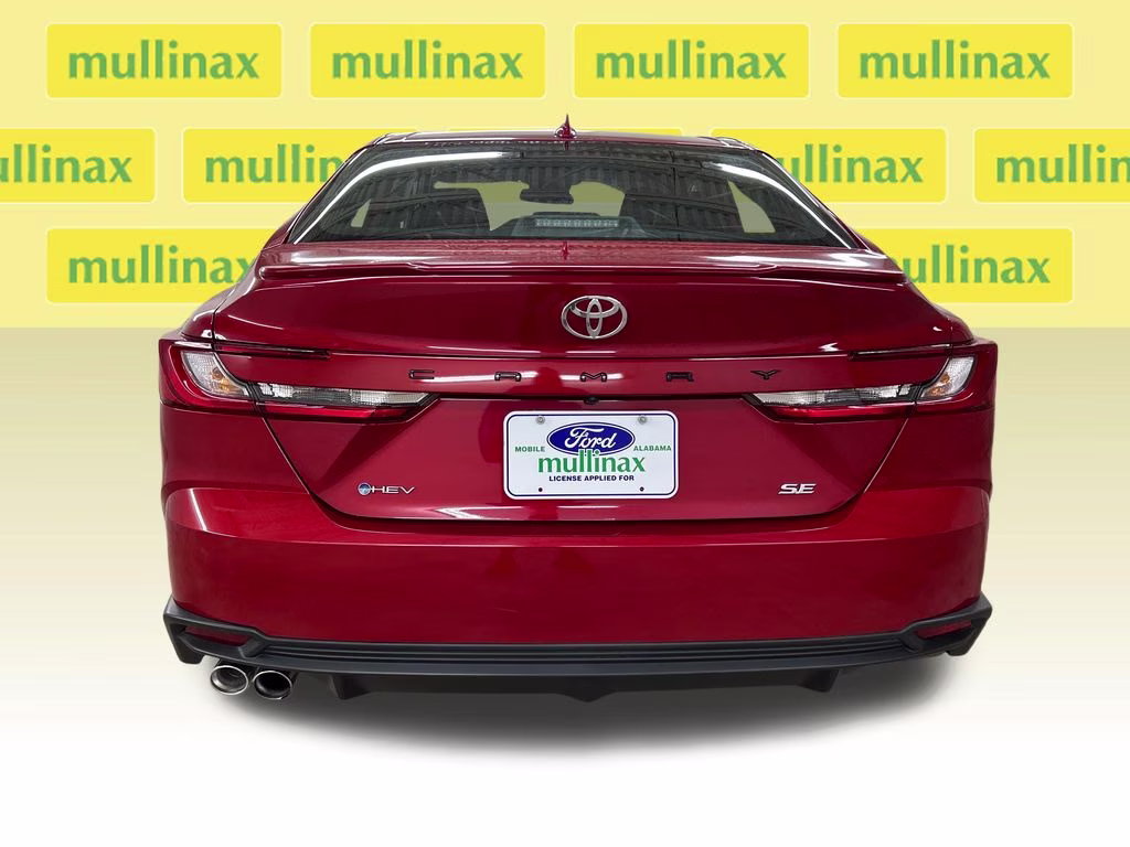 2025 Supersonic Red Toyota Camry SE FWD Sedan