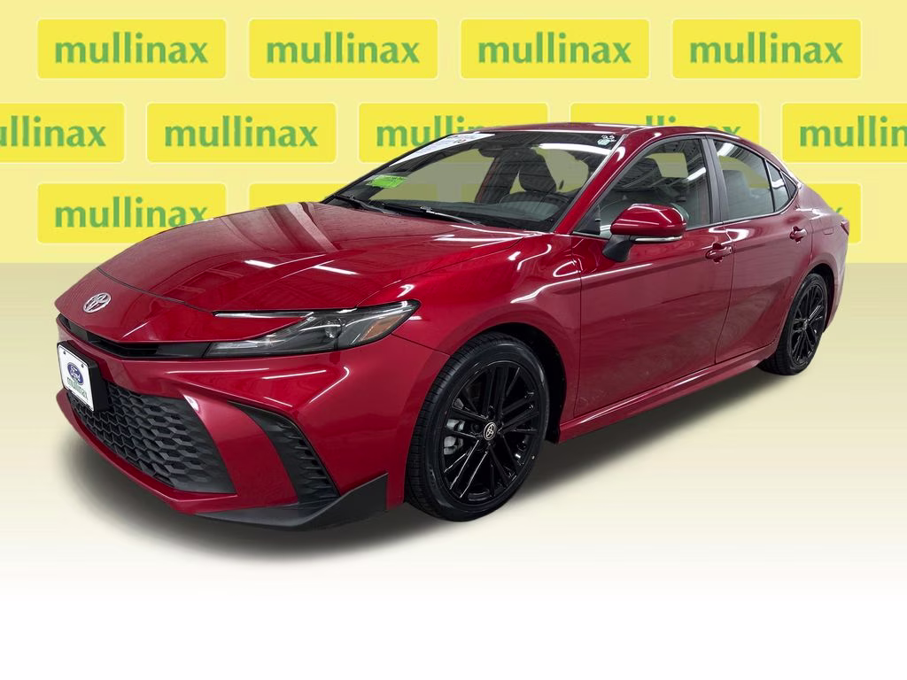 2025 Supersonic Red Toyota Camry SE FWD Sedan