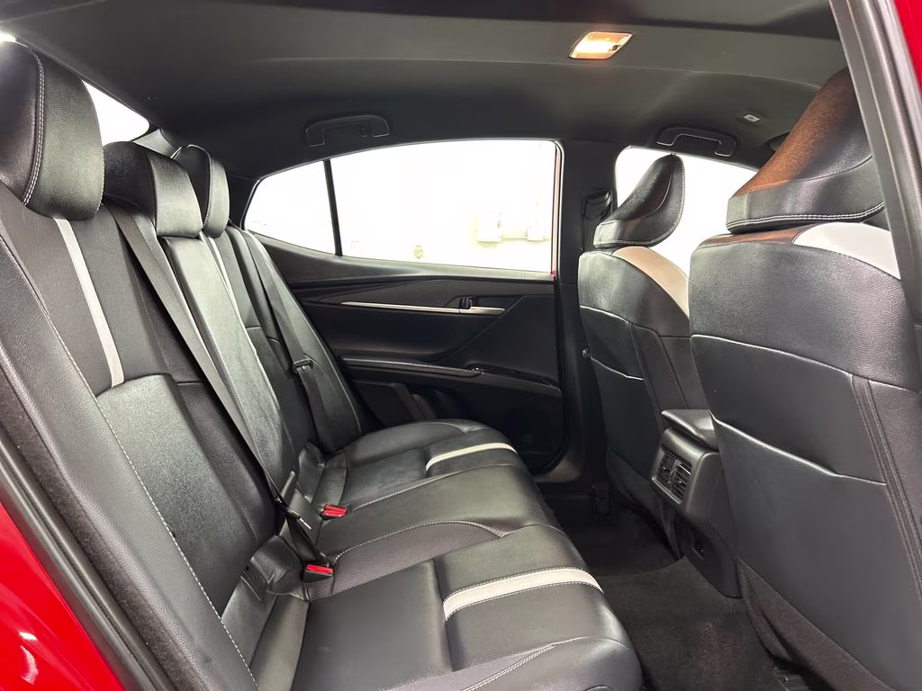 2025 Supersonic Red Toyota Camry SE FWD Sedan