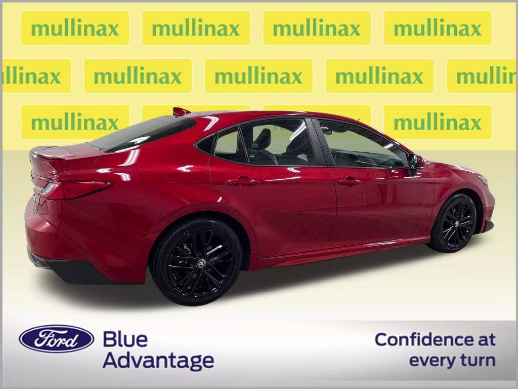 2025 Supersonic Red Toyota Camry SE FWD Sedan