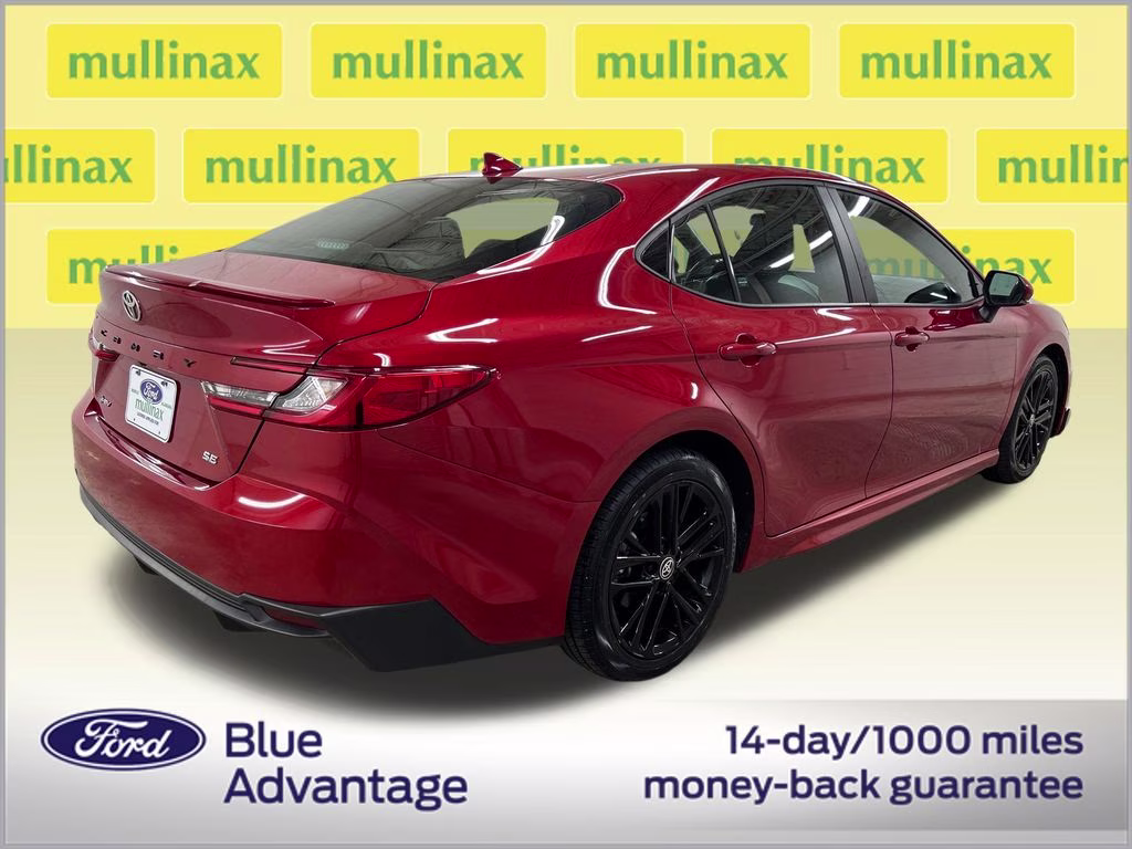 2025 Supersonic Red Toyota Camry SE FWD Sedan
