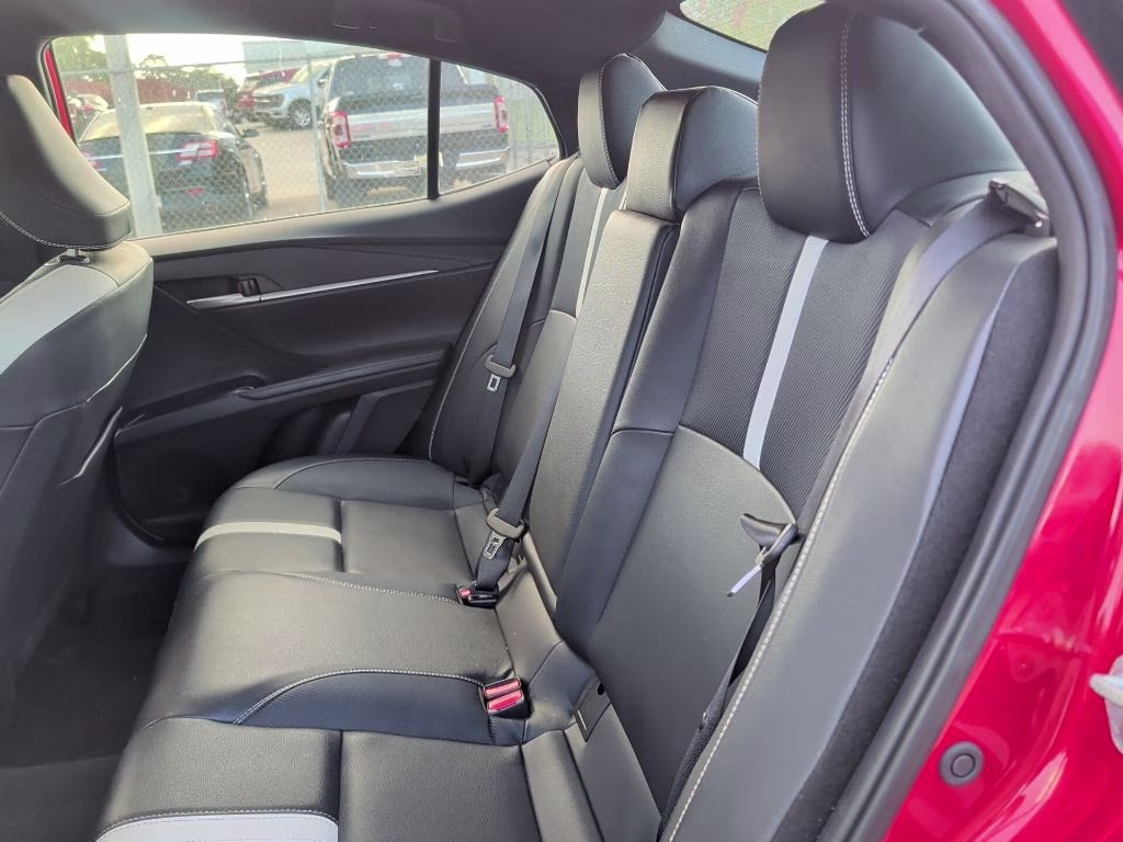 2025 Supersonic Red Toyota Camry SE FWD Sedan