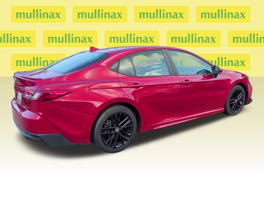 2025 Supersonic Red Toyota Camry SE FWD Sedan