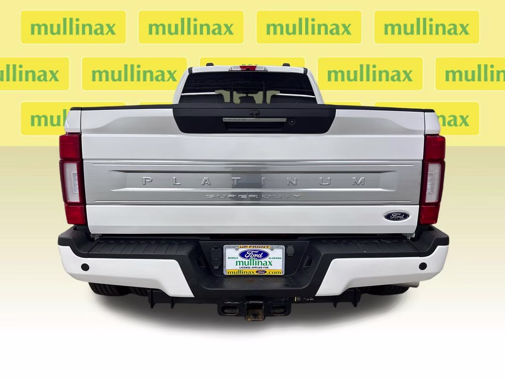 2022 White Metallic Ford Super Duty F-350 DRW Platinum 4X4 Truck