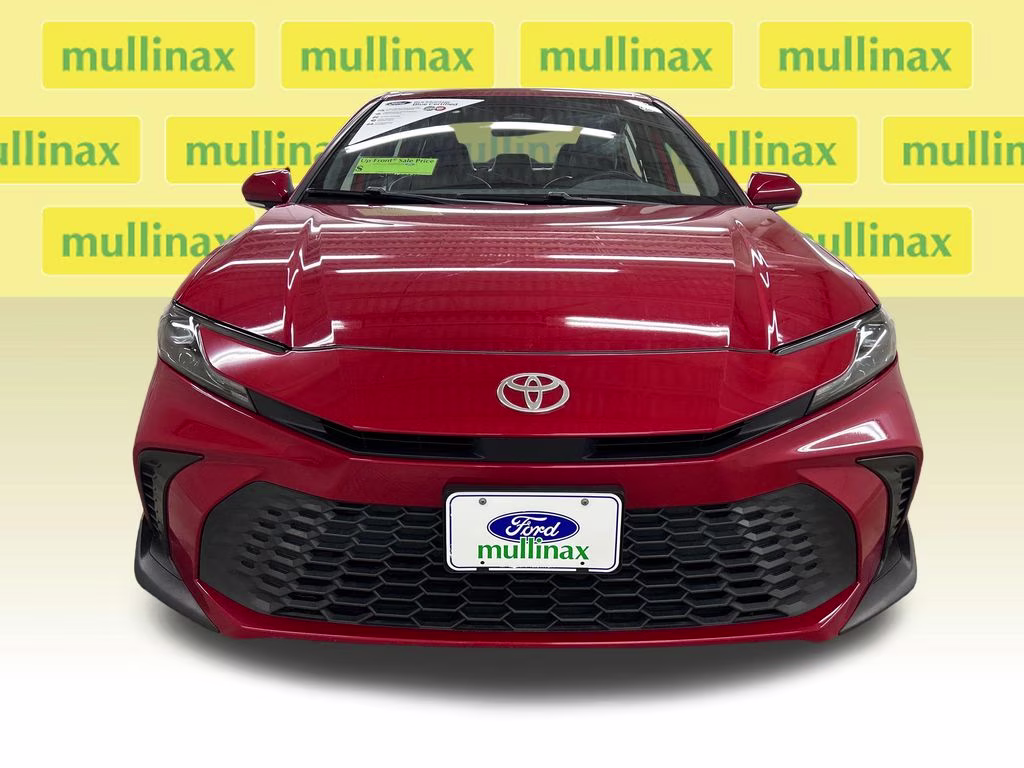 2025 Supersonic Red Toyota Camry SE FWD Sedan