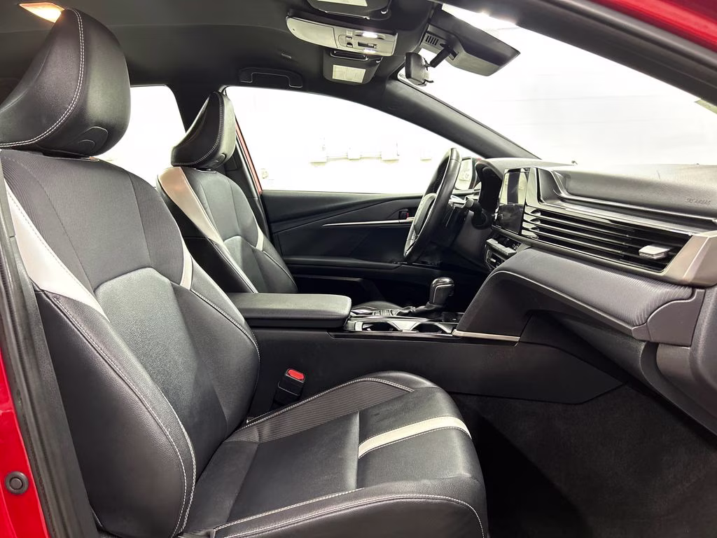 2025 Supersonic Red Toyota Camry SE FWD Sedan