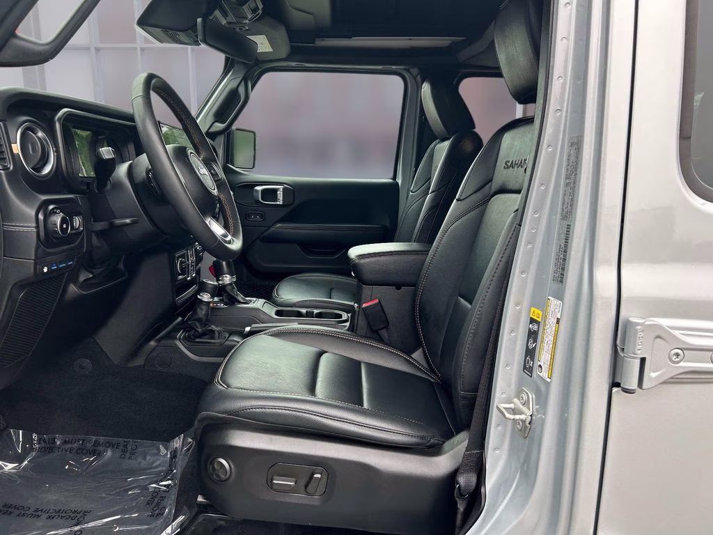 2024 Silver Zynith Clearcoat Jeep Wrangler Sahara 4xe 4X4 SUV