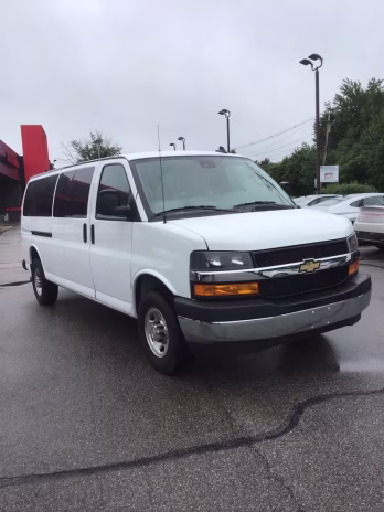 2024 Summit White Chevrolet Express 3500 LT RWD Van