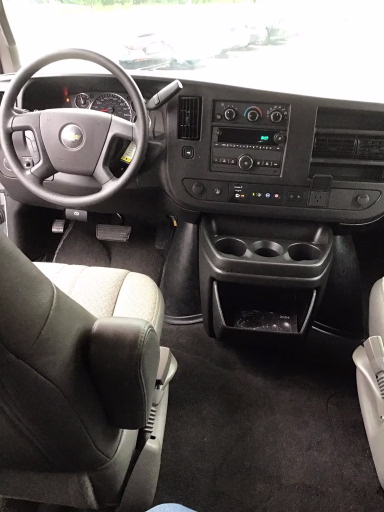 2024 Summit White Chevrolet Express 3500 LT RWD Van