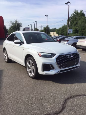2022 White Audi Q5 Sportback AWD SUV