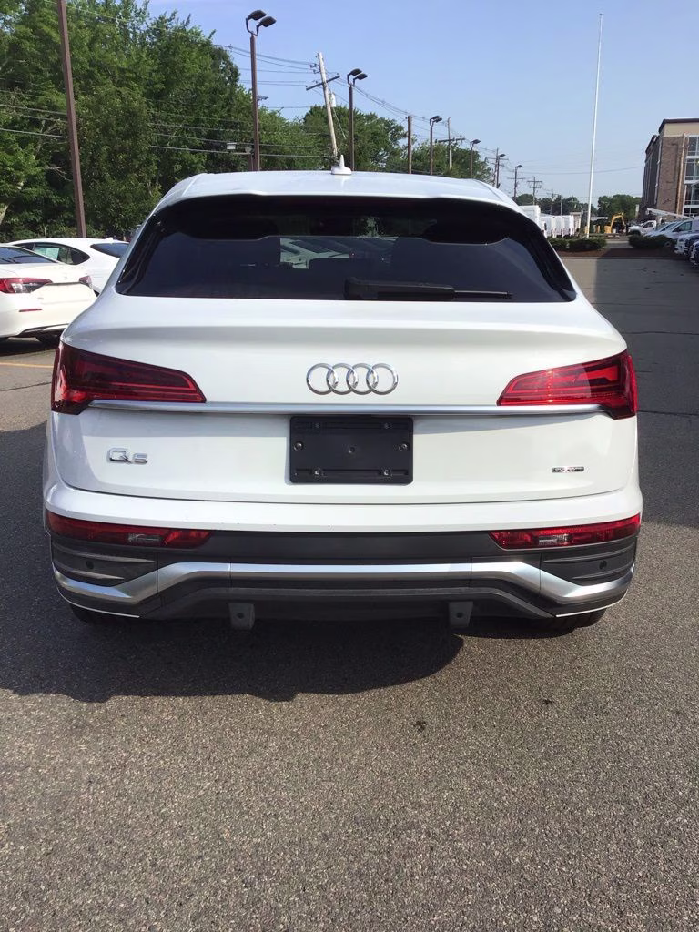 2022 White Audi Q5 Sportback AWD SUV
