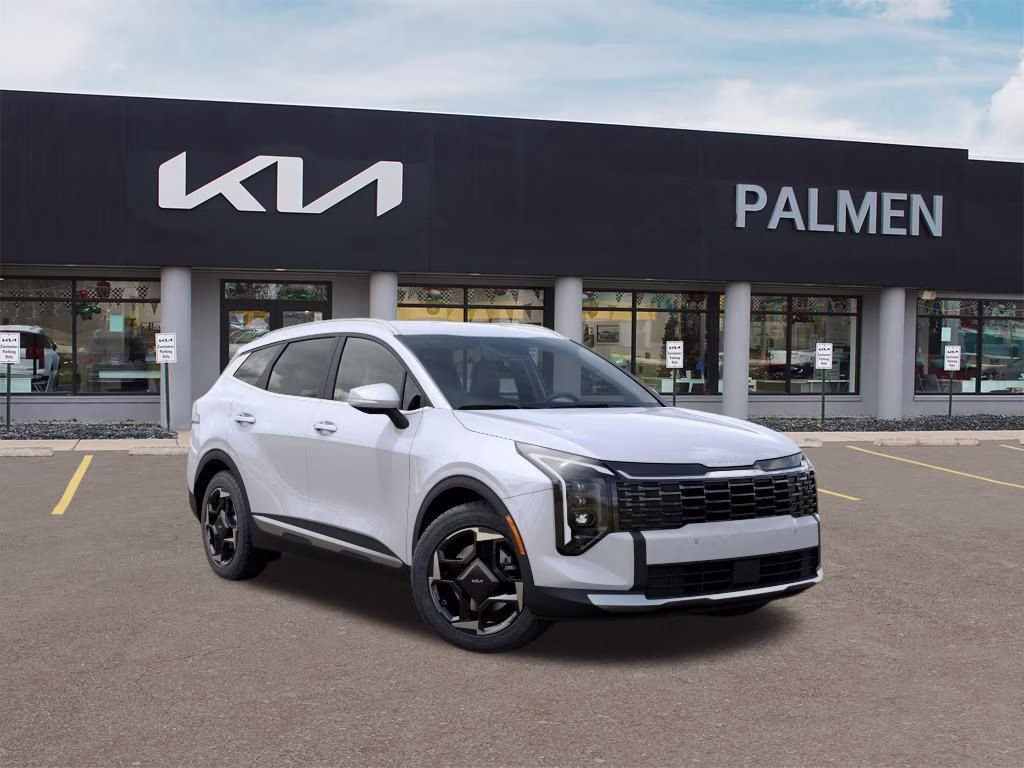 2026 Glacial White Pearl Kia Sportage EX AWD SUV