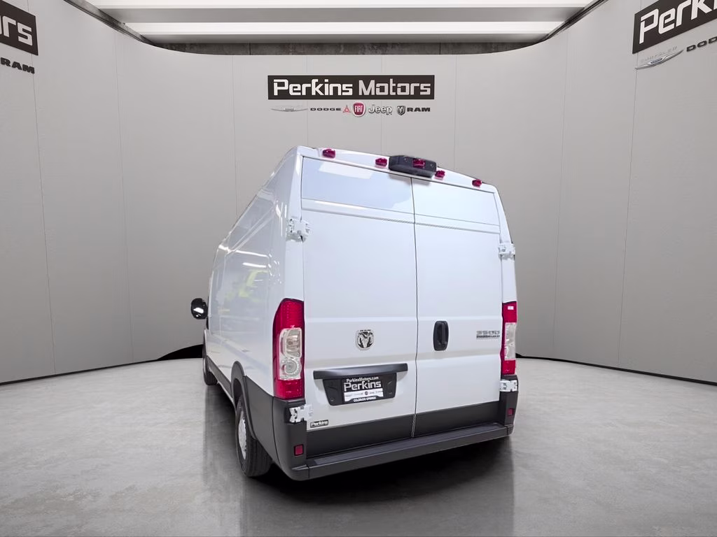 2026 Bright White Clearcoat Ram ProMaster 3500 High Roof FWD Van