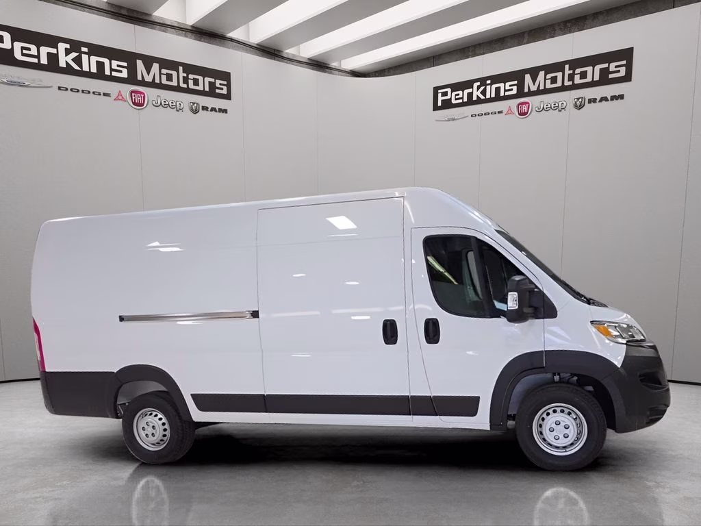 2026 Bright White Clearcoat Ram ProMaster 3500 High Roof FWD Van