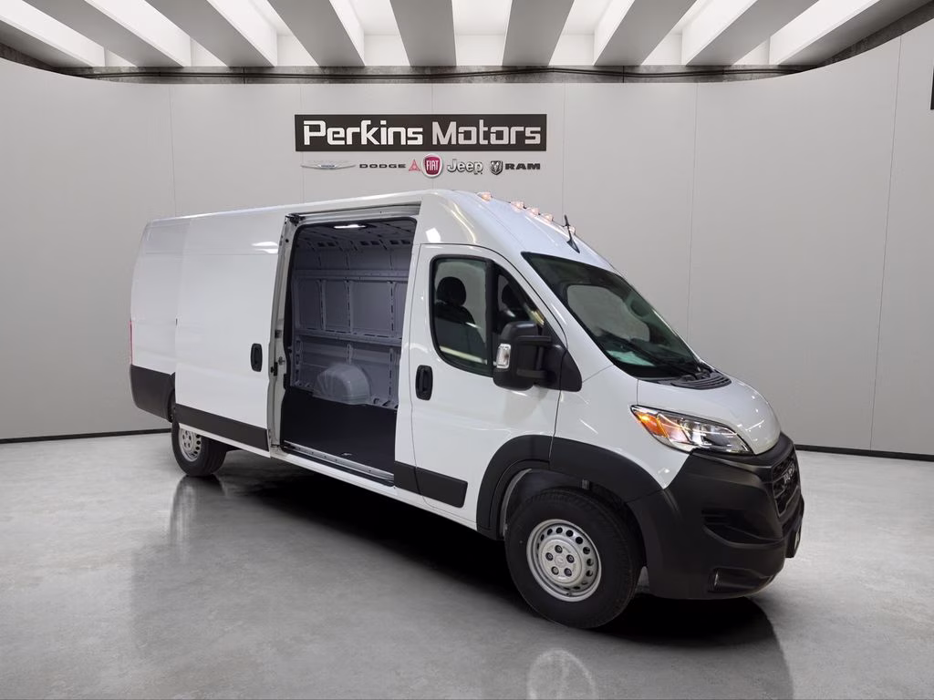 2026 Bright White Clearcoat Ram ProMaster 3500 High Roof FWD Van